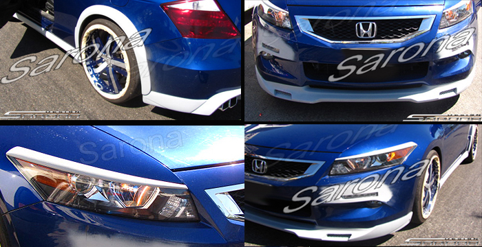 Custom Honda Accord  Coupe Body Kit (2008 - 2012) - $1290.00 (Part #HD-057-KT)